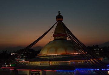boudhha in nepal kathmandu